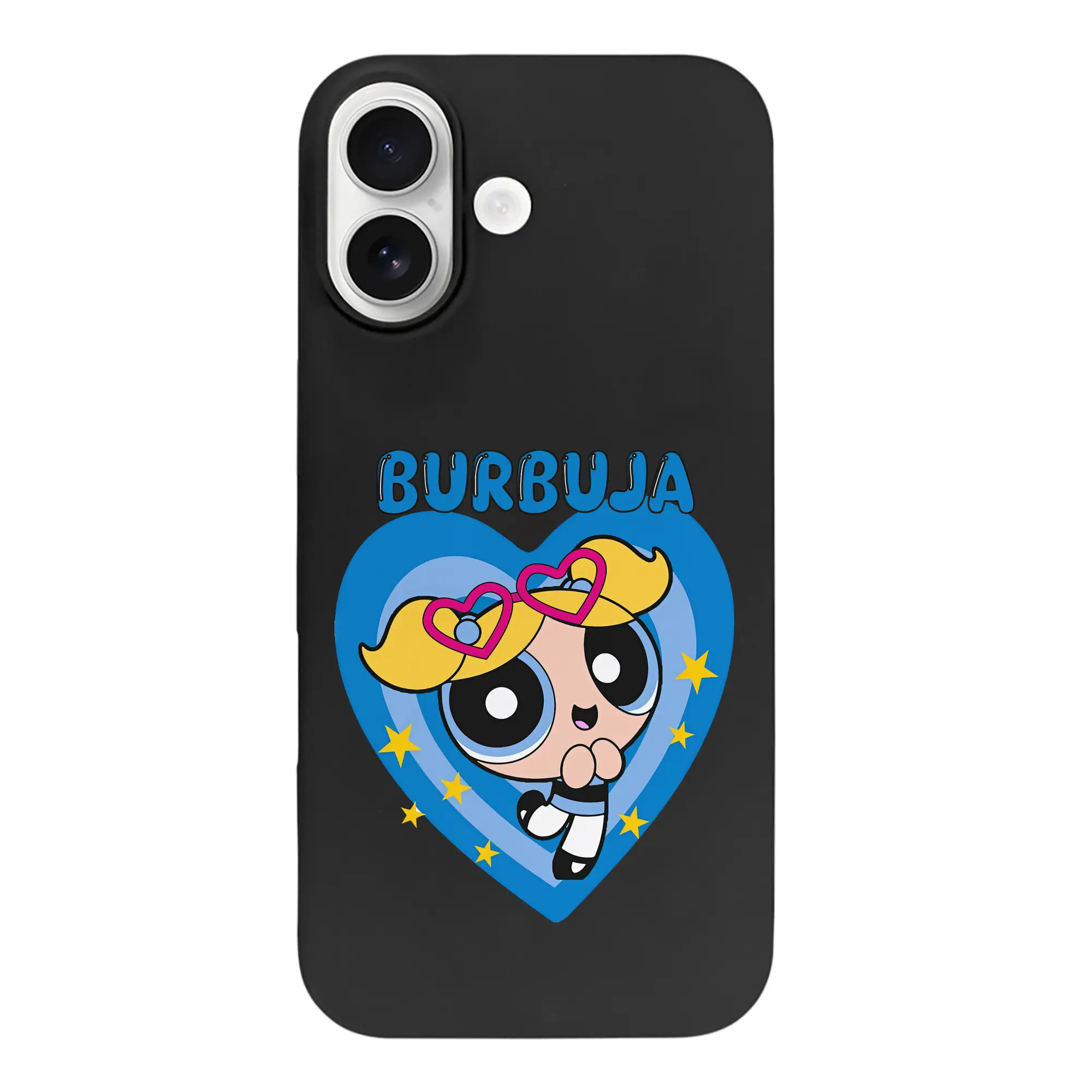 パワパフガールズ グッズ バブルス - iPhone 17 シリーズ シリコンケース 薄型 耐衝撃 指紋防止 ソフトタッチカバー 精密フィット 傷防止 保護ケース iPhone 17/17 Air/17 Pro/17 Pro Max 対応